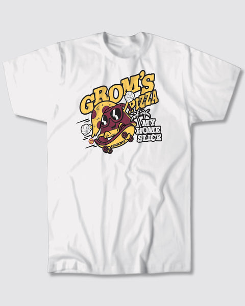 KIDS ONLY: GROM'S Pizza Short Sleeve Tee