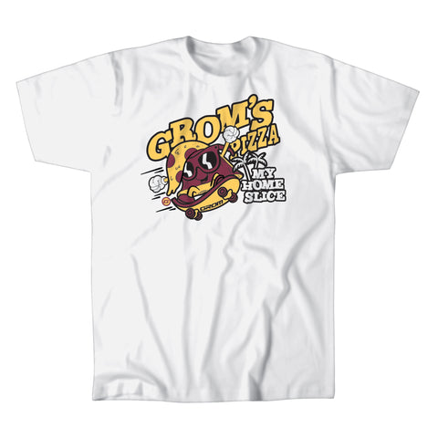 KIDS ONLY: GROM'S Pizza Short Sleeve Tee