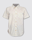 MINI BANANAS STRETCH BUTTON UP